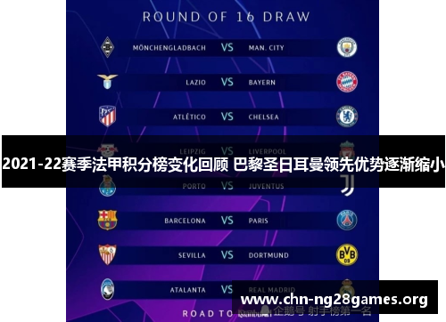 2021-22赛季法甲积分榜变化回顾 巴黎圣日耳曼领先优势逐渐缩小 2021-22赛季法甲积分榜变化回顾 巴黎圣日耳曼领先优势逐渐缩小